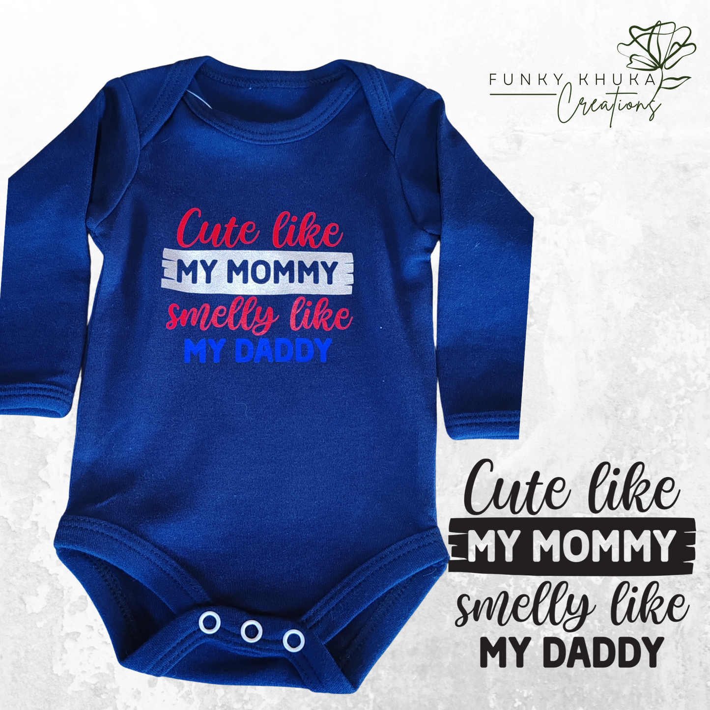 Cherished Little Prints Babygrows