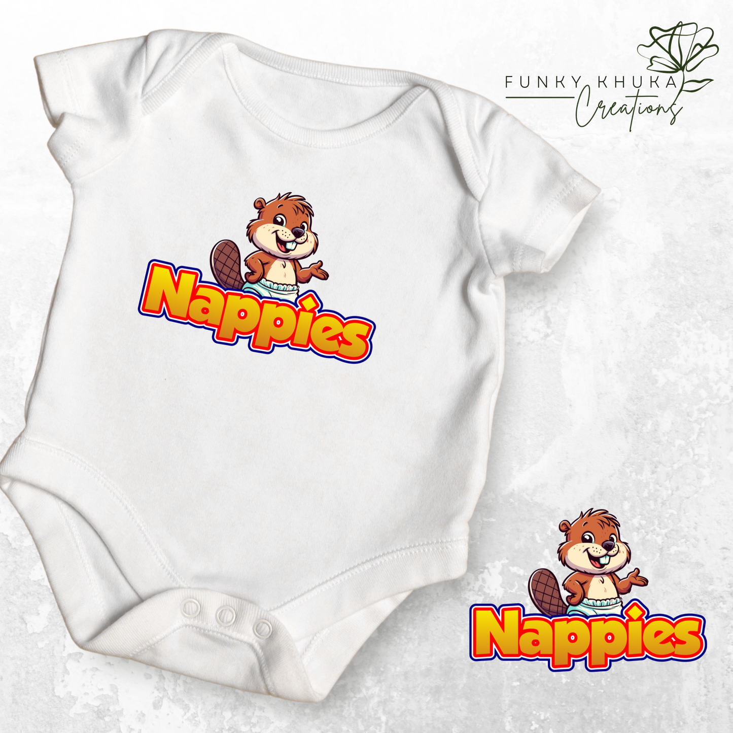 Cherished Little Prints Babygrows